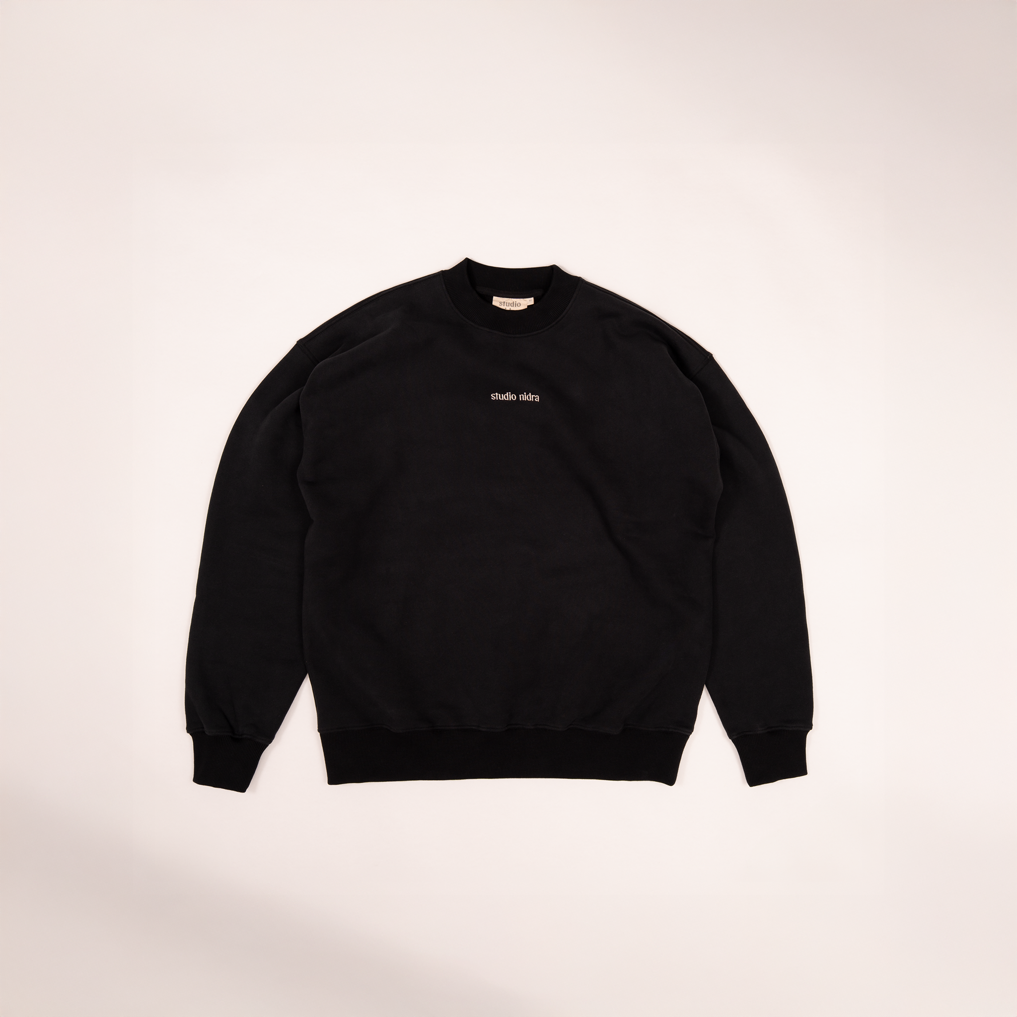 CREW SWEATSHIRT PEACHTECH™ MIDNIGHT BLACK