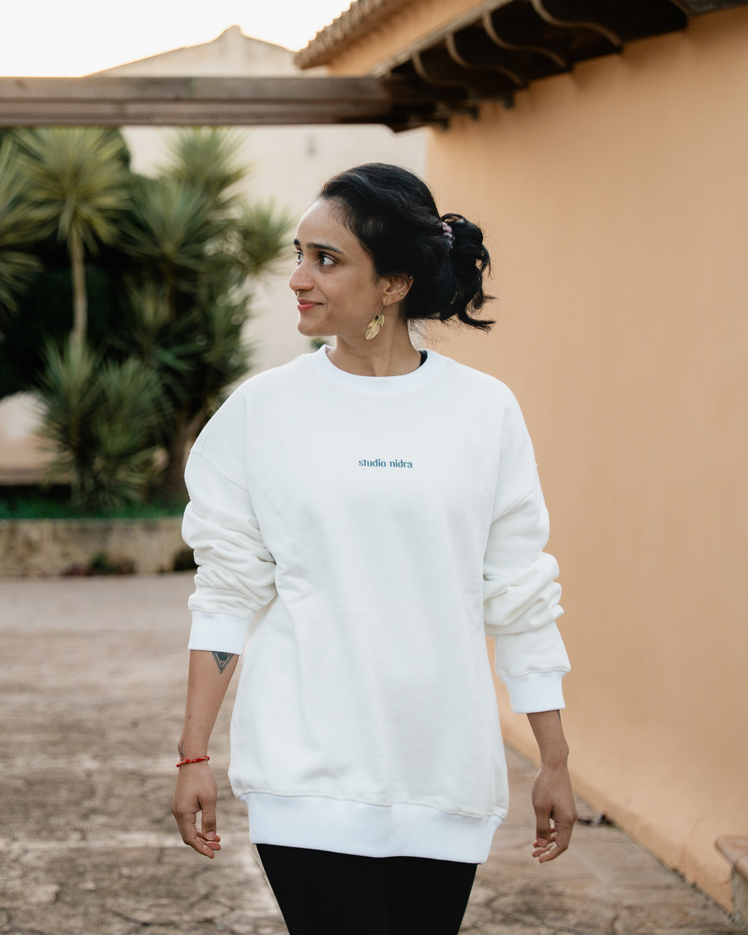 CREW SWEATSHIRT PEACHTECH™ MARSHMALLOW WHITE